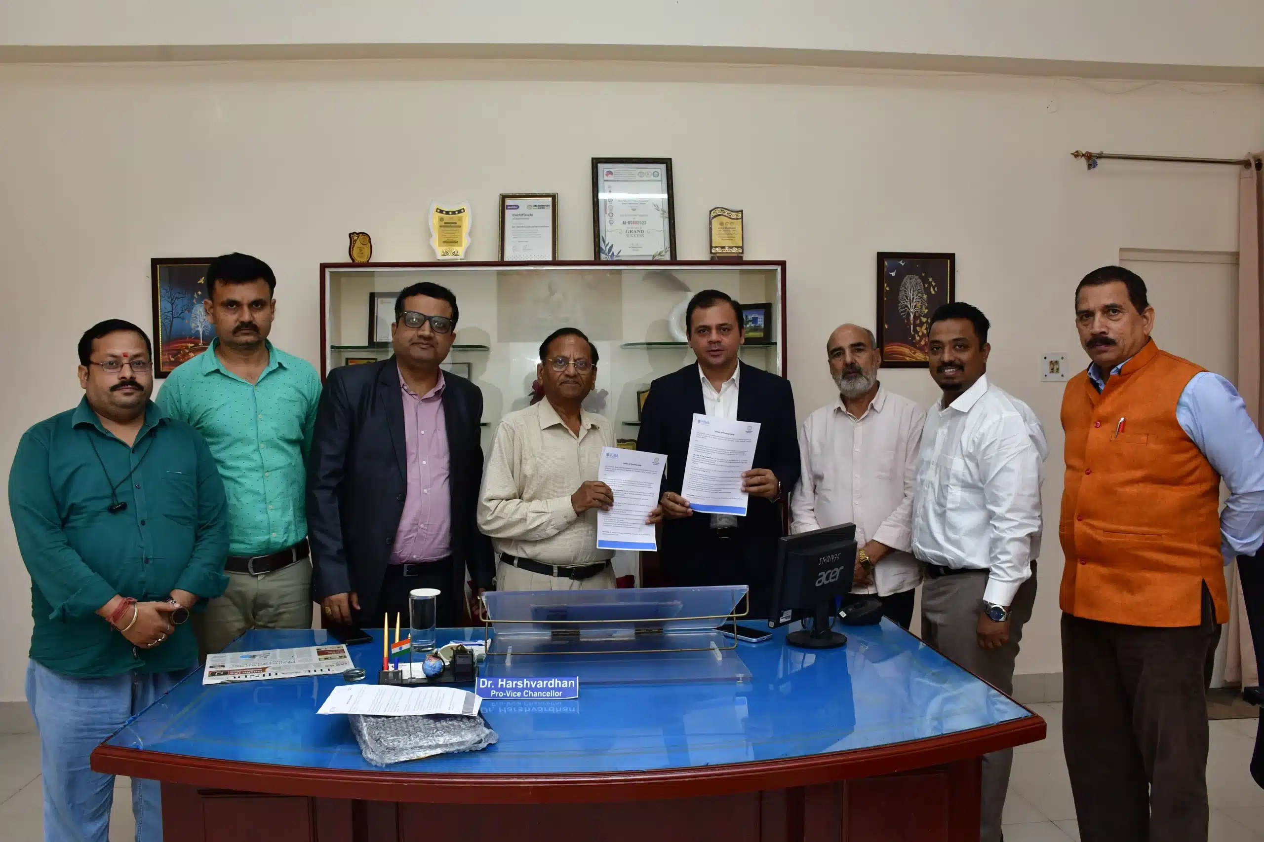 Partnership YOMA x AKS University, Satna